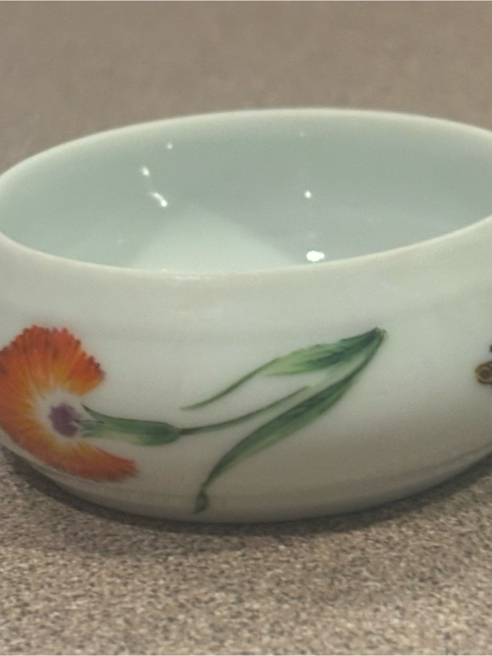 Tiffany & Co. Porcelan Floral Trinket Bowl